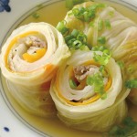 さっぱり和風ロールキャベツ