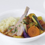 ラム肉と夏野菜のクスクス