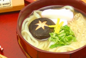 湯葉あんかけうどん